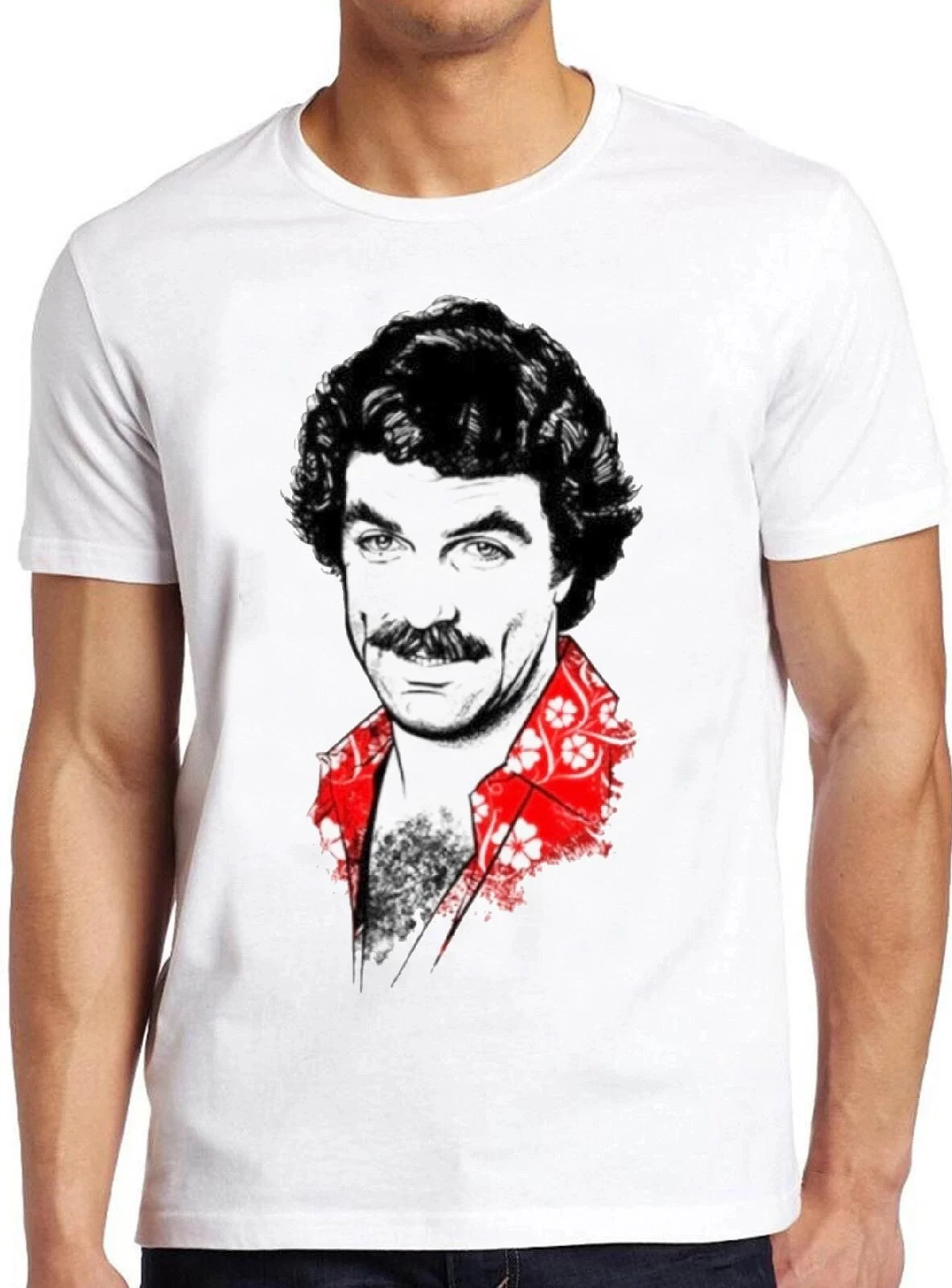 Camiseta Magnum PI B666, programa de televisión de los años 80, camiseta Retro fresca, camiseta gráfica de manga corta, Unisex, hombres, mujeres, todas las estaciones