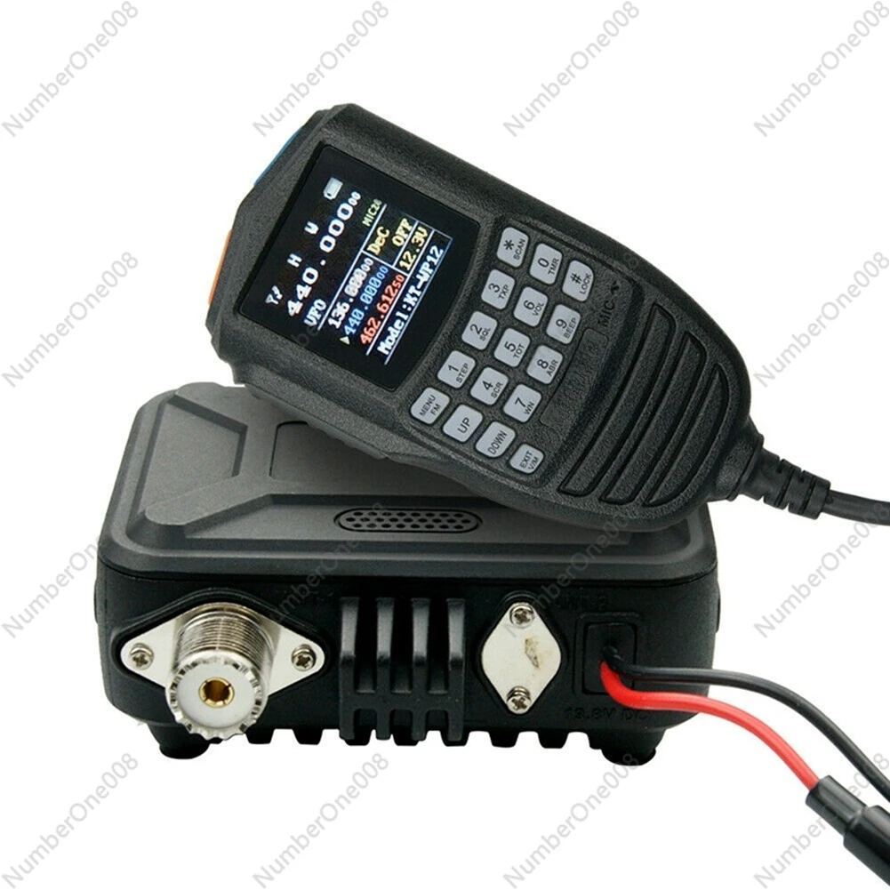 Bester WP-12 Mini-Mobilfunk-FM-Transceiver 25 W 200 Kanäle VHF UHF Dualband-Autoradiosender