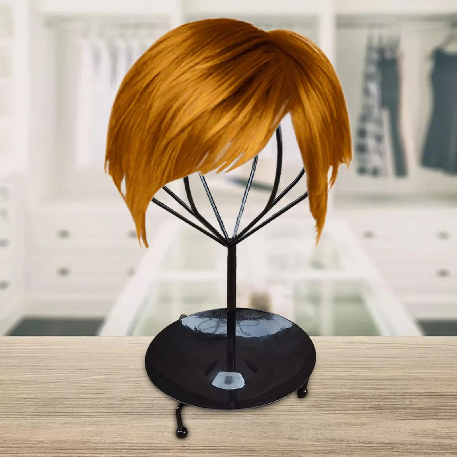 Display Shelf Multifunctional Multipurpose Accessories Wig Head Holders Wig Display for Home Travel