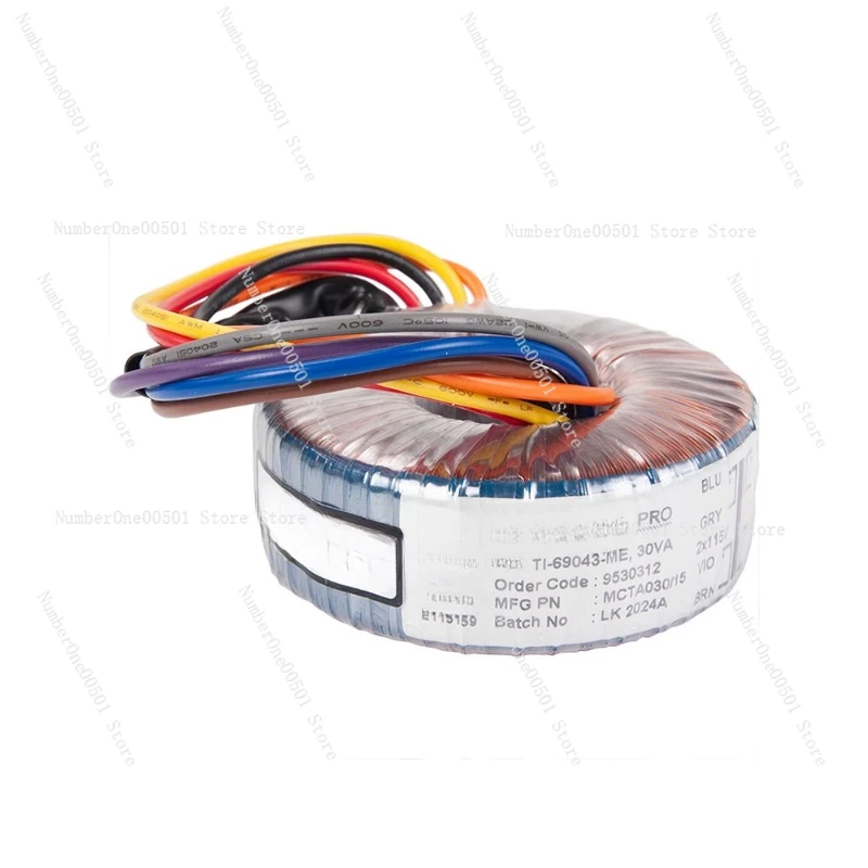 30W Dual 15V Ring Bull, Toroidal Transformer A1 Headset Amplifier