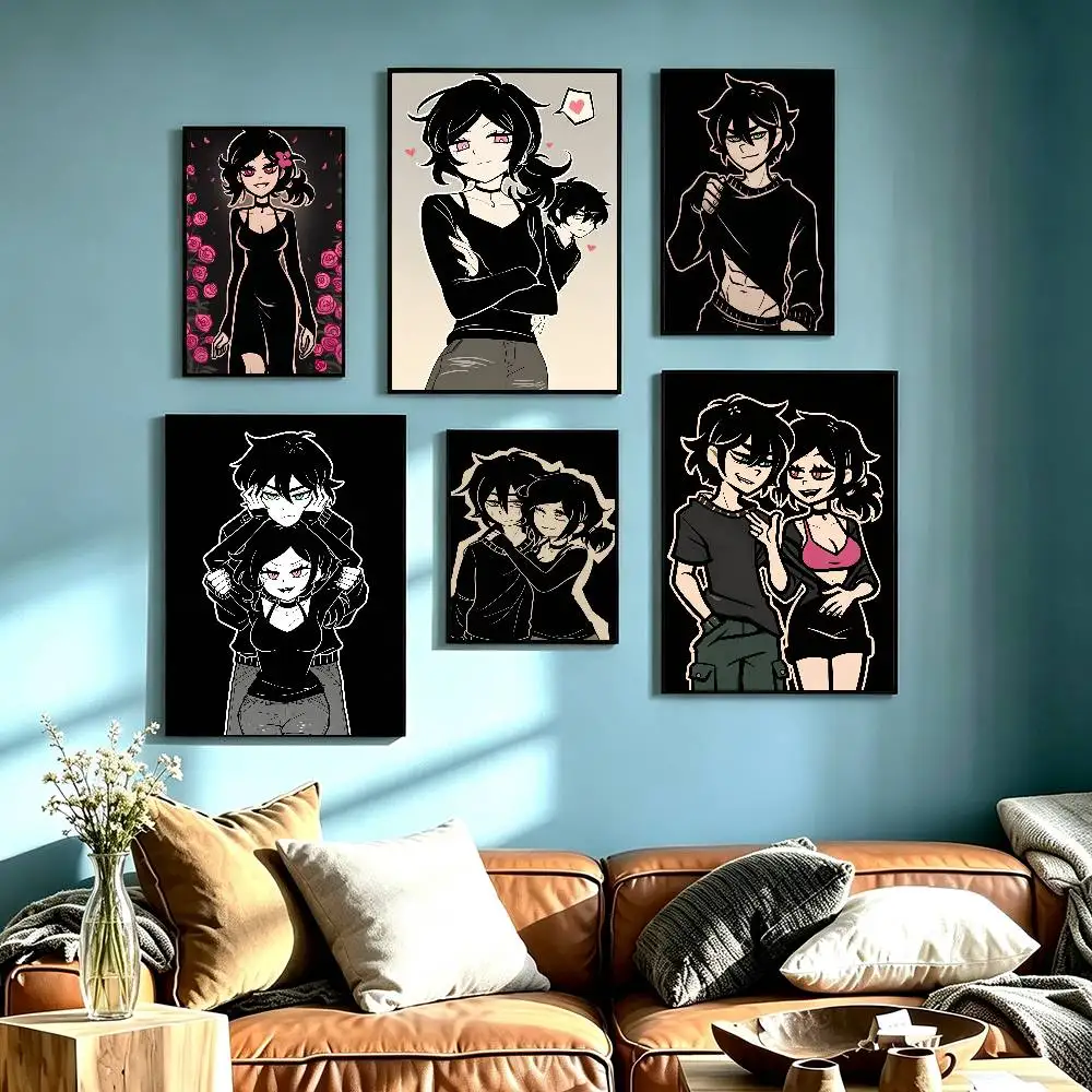 TCOA-The Coffin Of A-Andy and Leyley Poster High Quality Dorm Living Room Aesthetic Wall Decoration Painting Stickers Gift