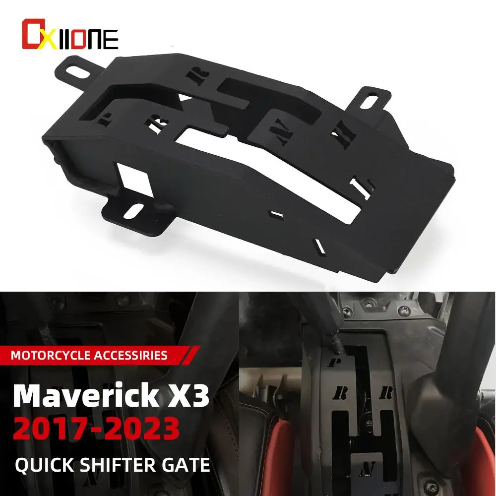 

UTV Accessories For Can-Am Maverick X3 X DS/RS/RC/MR/MAX Turbo RR 2018-2023 2022 Quick Shift Gate Heavy Duty Metal Quick Shifter