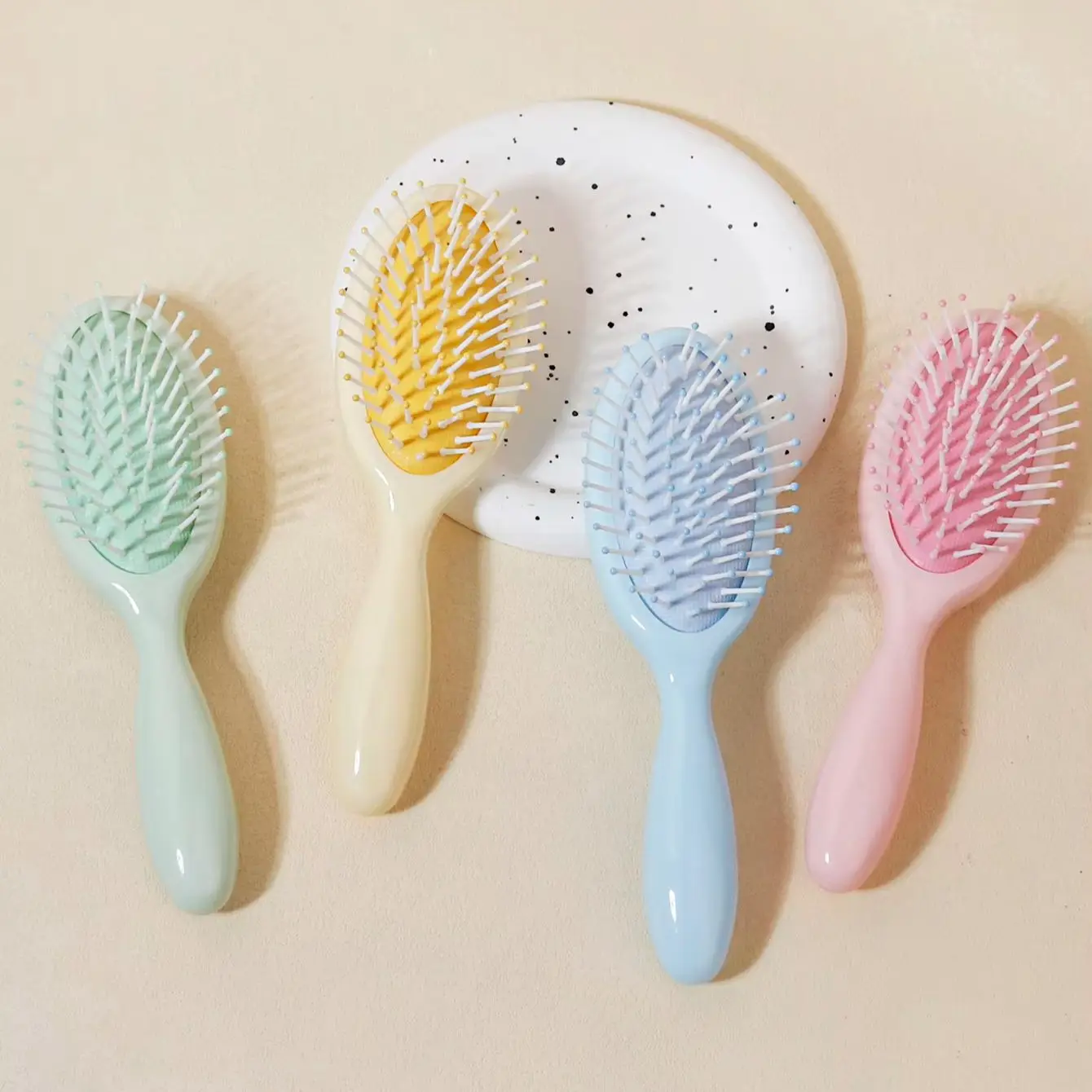 Women's Airbag Comb Mini Cute Anti slip Korean Edition Home Durable Massage Comb Air Cushion Comb Special for real hair wigs