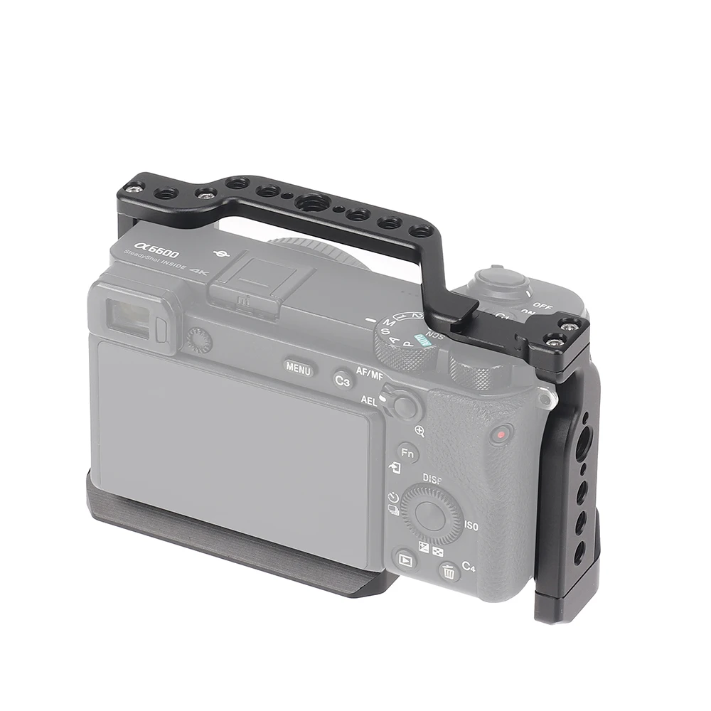 A6600 กล้องสําหรับ Sony A6600 รองเท้าเย็น 1/4 หลุมสําหรับไมโครโฟนแสงแฟลชขาตั้งกล้องการถ่ายภาพ