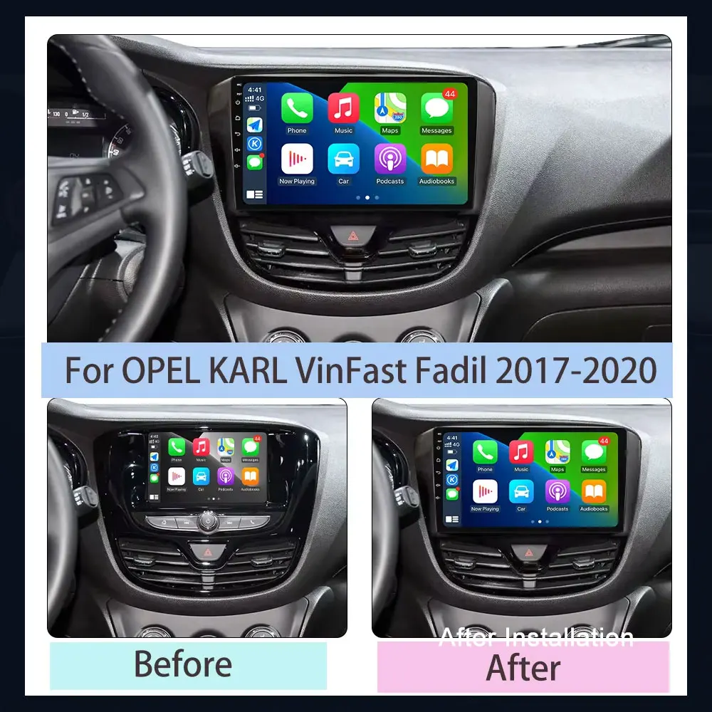 Car Radio Android Auto for OPEL KARL VinFast Fadil 2017 - 2020 WIFI  Multimedia Player Stereo Navigation 4G GPS Carplay Screen - Image 6