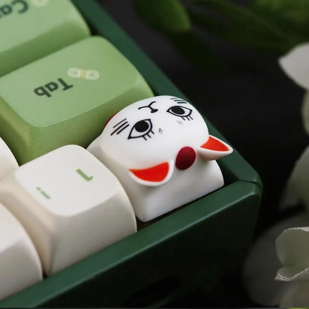 

Keycap Dan Da Dan Turbo Granny Cat Anime Character Merchandise Keyboard Accessories Decorative Parts Esc Replacement Keycap