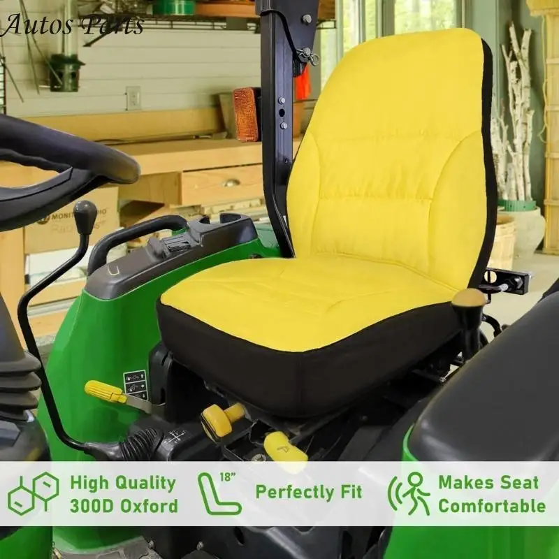 

57BA Adjustable Utility Tractor Cover Waterproof Comfortable Wearresistant Cushioned Supportive for Extended Farming Use