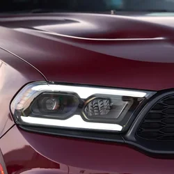 For Dodge Durango 2021 2022 2023 2024 Headlight Cover Car headlamp Lens Replacement Front Lampshade Auto Shell
