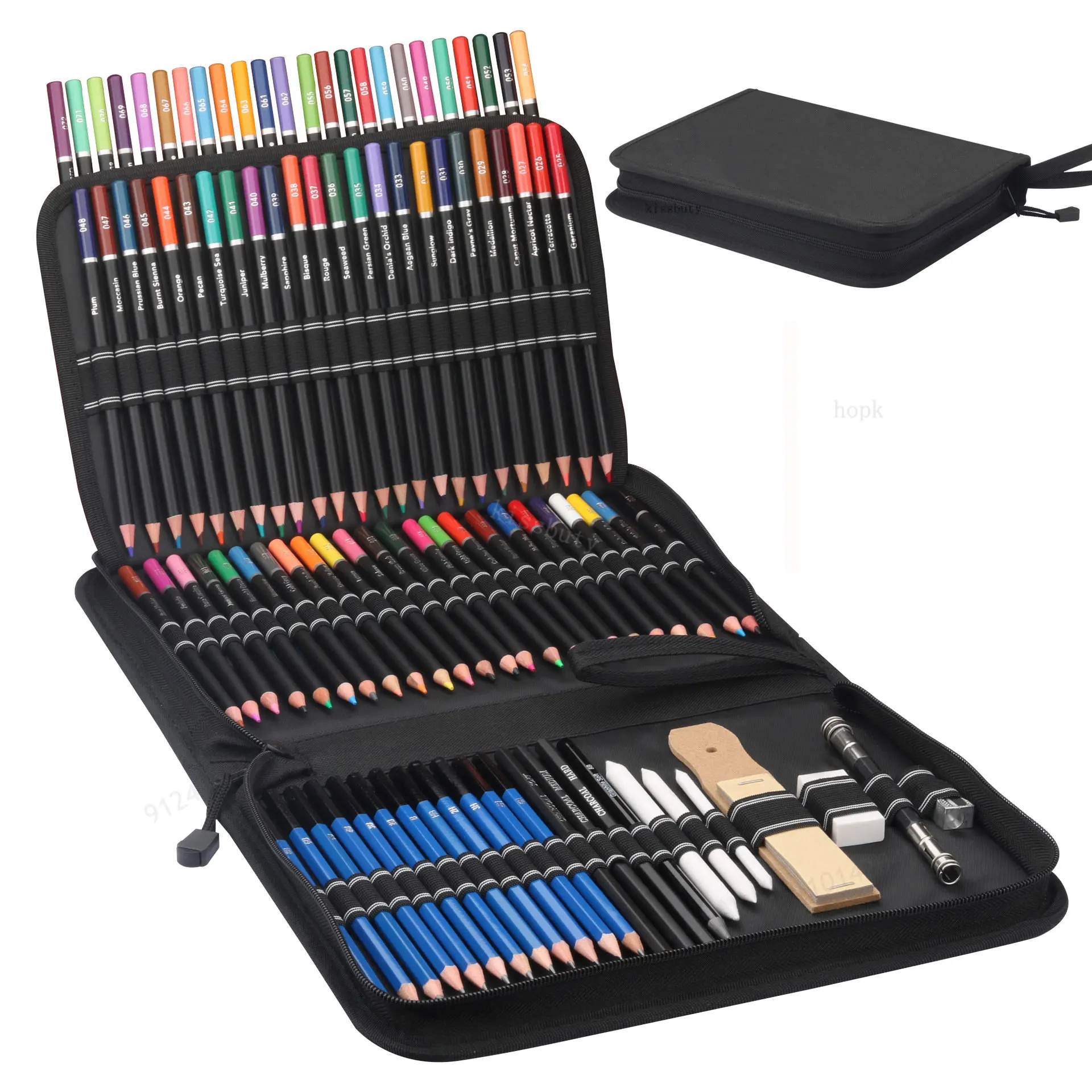 

95Pcs Set Sketching Colored Pencils Painting Set Fine Art Drawing Sketch Set Hand Drawn Oil Sketch Pencil Beginner Painting