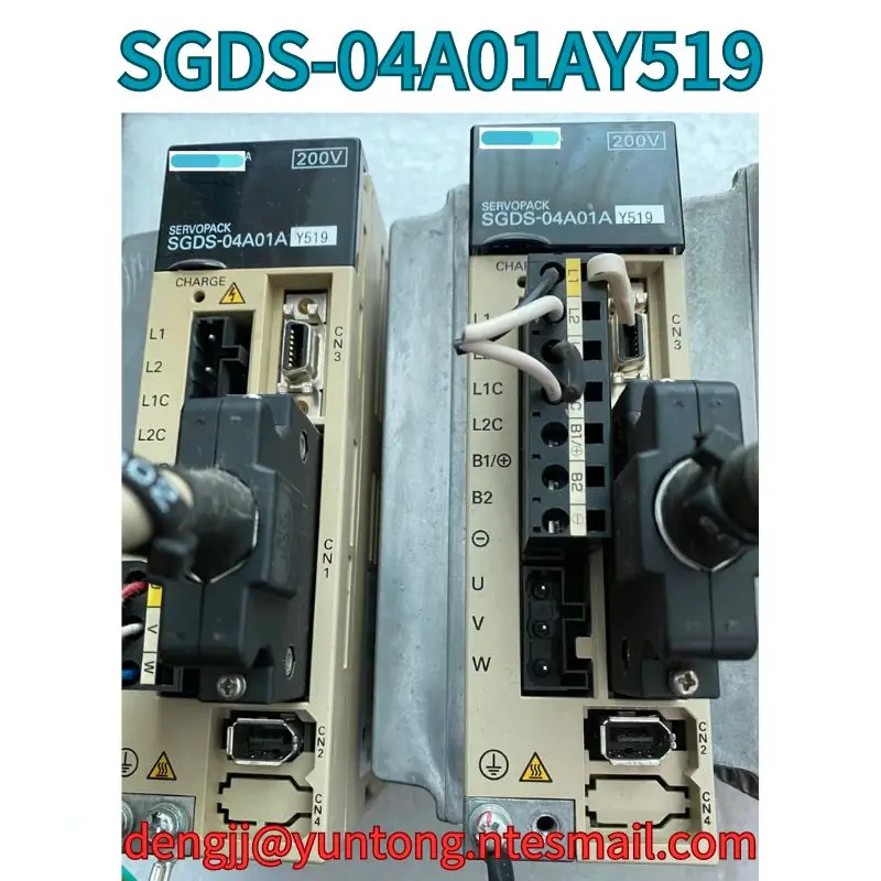 

Used 400W servo drive SGDS-04A01AY519 test OK Fast Shipping