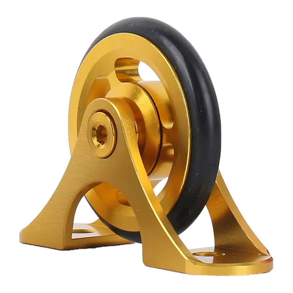Single Mudguard Wheel Compatible with For Brompton and For 3Sixty Folding Bikes - AL6061 Alloy Anodized Black Gold Silver Red