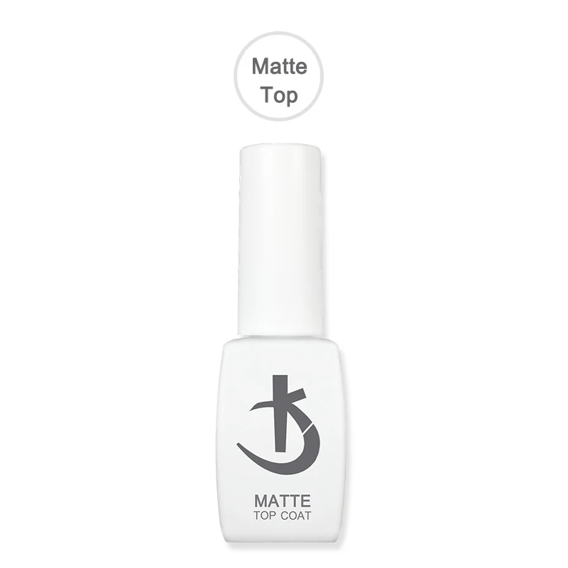KODI JYJ Basis- und Überlack für Gel-Nagellack Säurefreier Primer Hybrid-Lack Semi-Permanent Matt-Top Coat Dicke Gummi-Basis