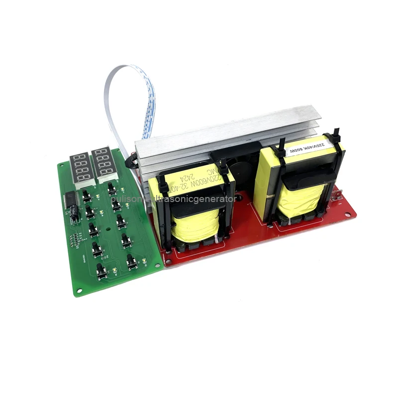 調整可能な超音波発生器回路基板,出力時間25k-40k,駆動トランスデューサーセンサーの周波数,600w