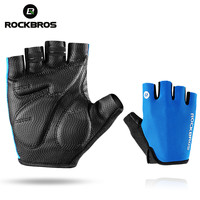 Half Finger Cycling Gloves Men Women Anti Slip Shock Breathable Summer Bicycle Gloves Fingerless Sports Gym Training Bike Gloves