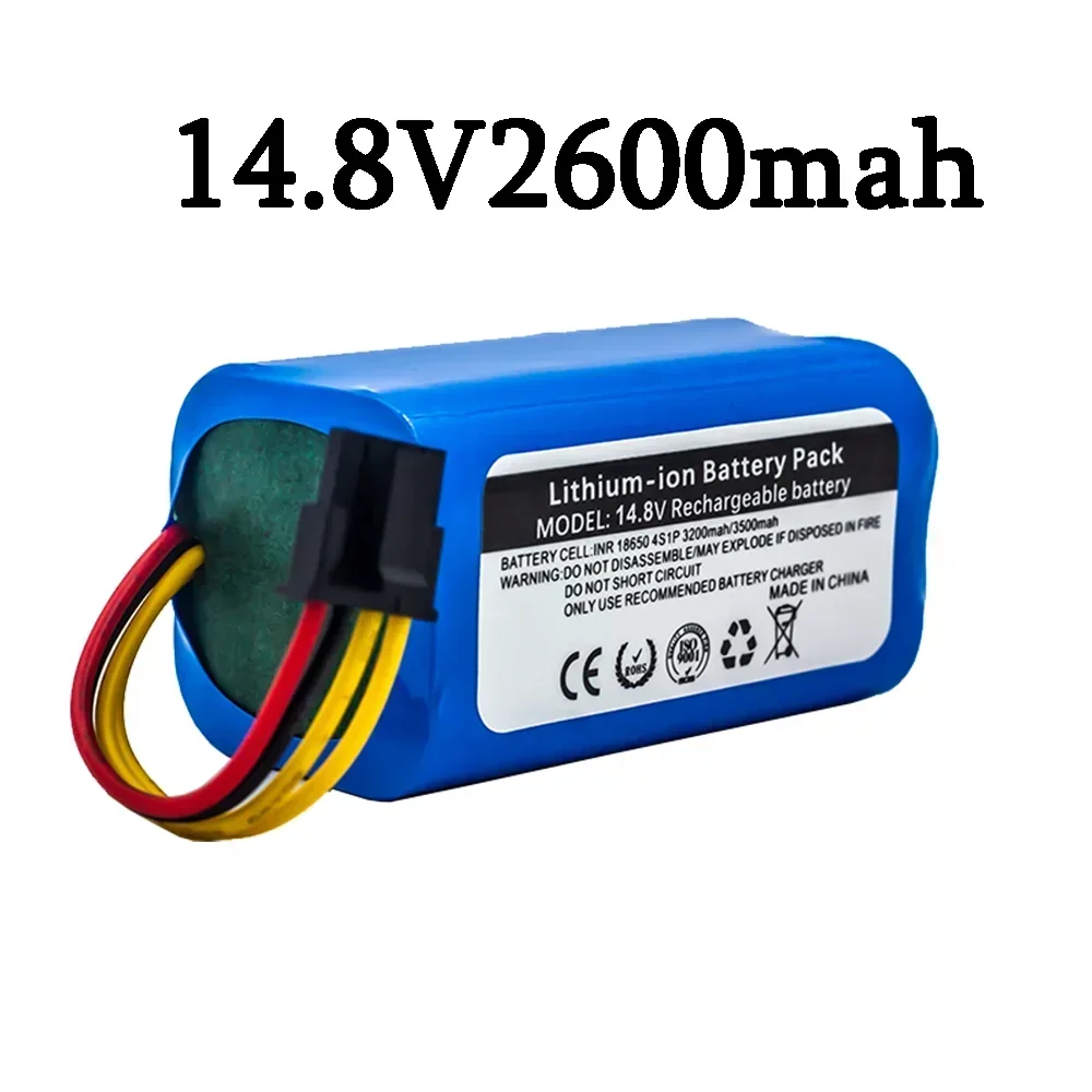 . 14.8V Li-Ion  Battery 3000mAh Rechargeable for Proscenic Cocoa Smart 780T 790T 880L Summer P1S P2S P3 Jazz Kaka Robot Cleaner