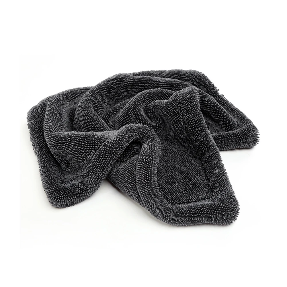 1 Pcs Thick Car Wash Towel Car Care Cleaning And Drying Cloth 4 Different Sizes Of Dual-use Fiber Towels