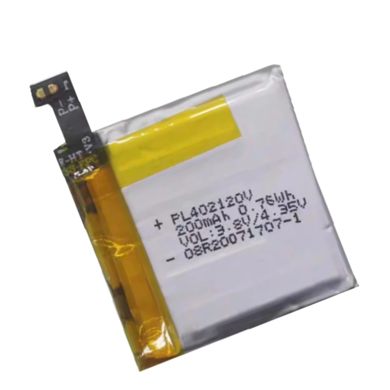100% новый высококачественный аккумулятор для часов 3,8 В 200 мАч PL402120V для Amazfit Bip AMAZFIT Bip S A1915 A1608 AMAZFIT ARES A1908