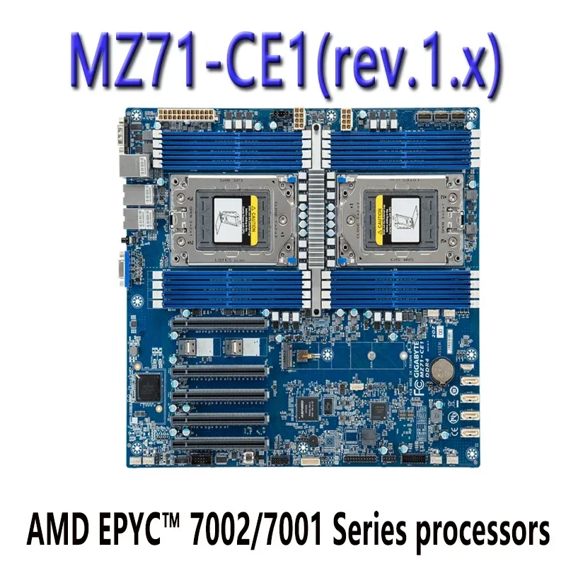 

Для Gigabyte MZ71-CE1 (rev.1.x) материнская плата AMD EPYC 7002/7001 серии процессоров DDR4 протестирована перед отправкой