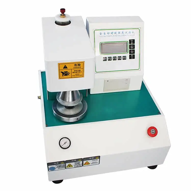 

Automatic bursting strength test