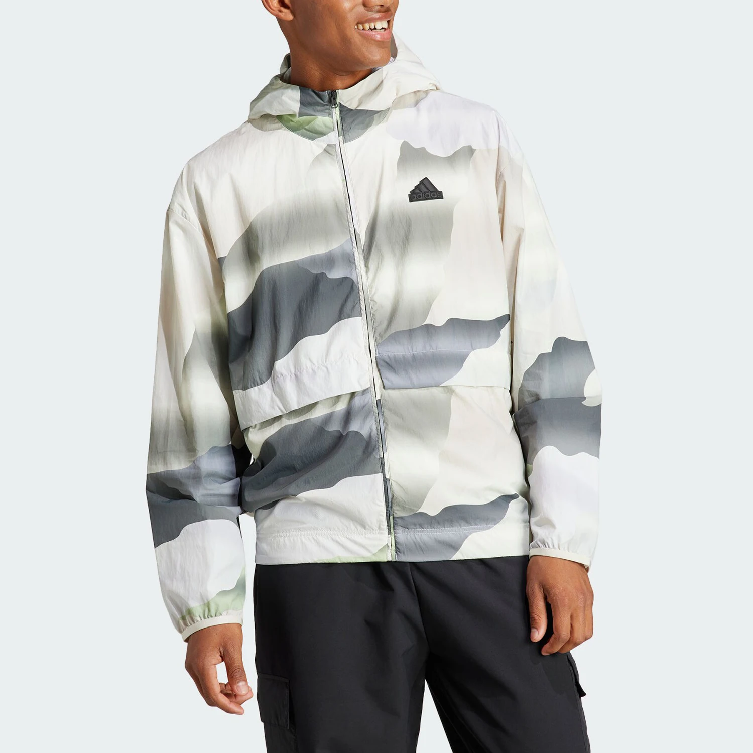 Adidas genuine M CE FZ HD men's castle wild symbiotic woven jacket IN3707