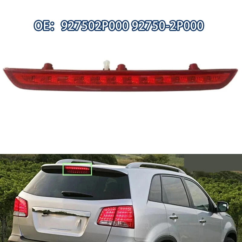 

927502P000 92750-2P000 Car Rear Third Brake Lights High Mount Rear Tail Light Lamp For KIA Sorento 2009-2014