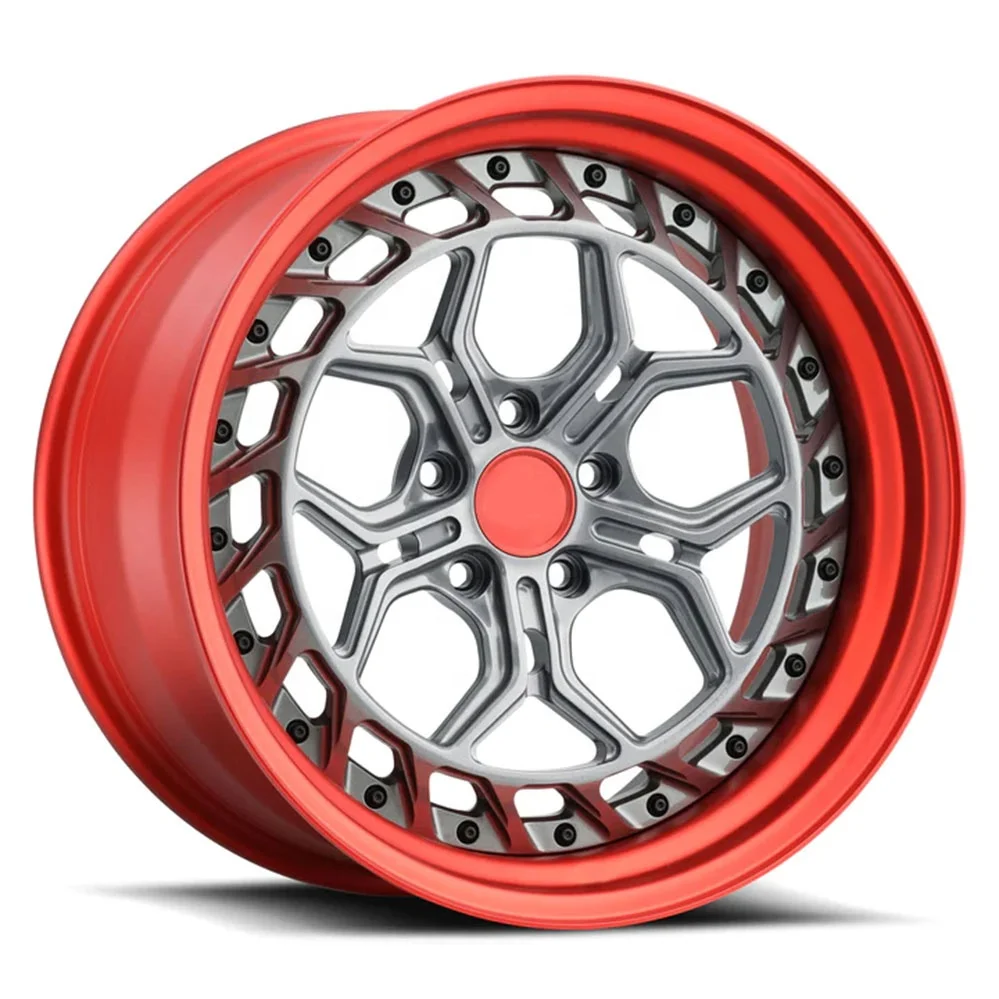 【Hot】 High Quality 18 19 20 21 22 23 24 Inch Forged Alloy Car Wheels Custom Wheel 3 Piece