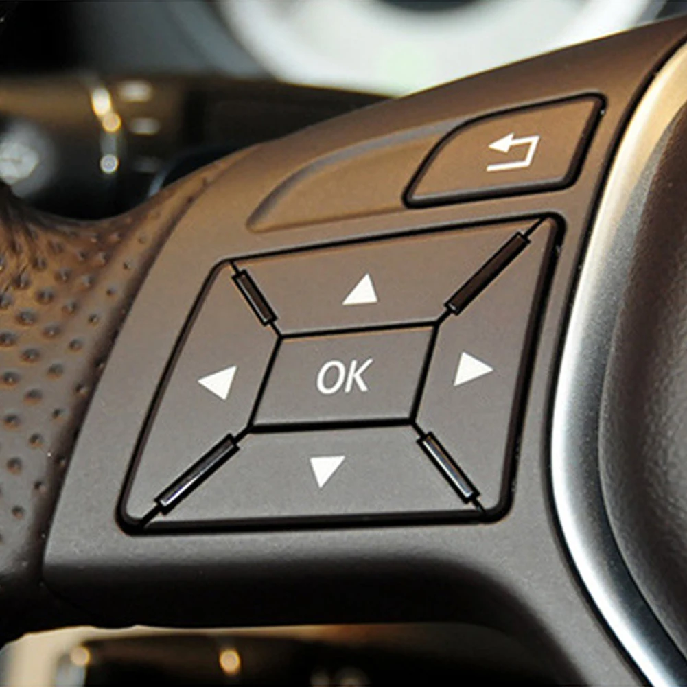 مبتكرة عجلة توجيه سيارة التحكم زر التبديل لمرسيدس بنز C E GLK A B GLA CLS الفئة W204 12-14 مجموعة مفاتيح التحكم #4