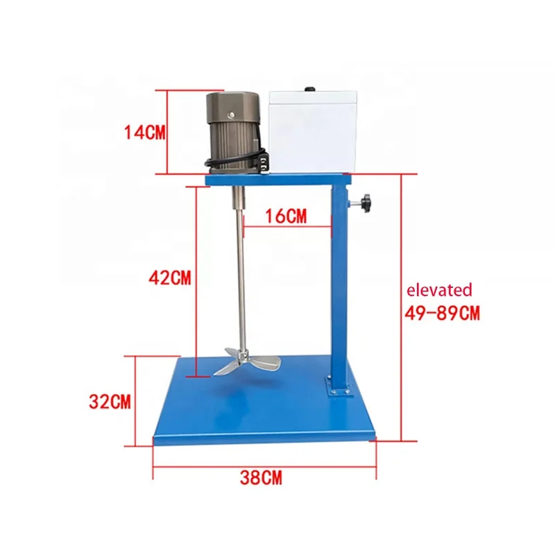 

Пневматический миксер Портативный миксер 50 галлонов Взрывозащищенный миксер с зажимом для подъема краски