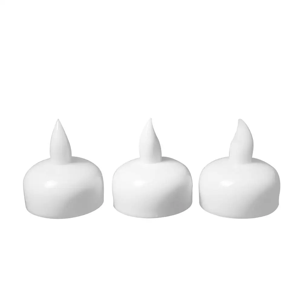 12 Pcs Waterproof Light Led Candles Flickering with Timer Flameless Remote Control Floating Operated Take Bath