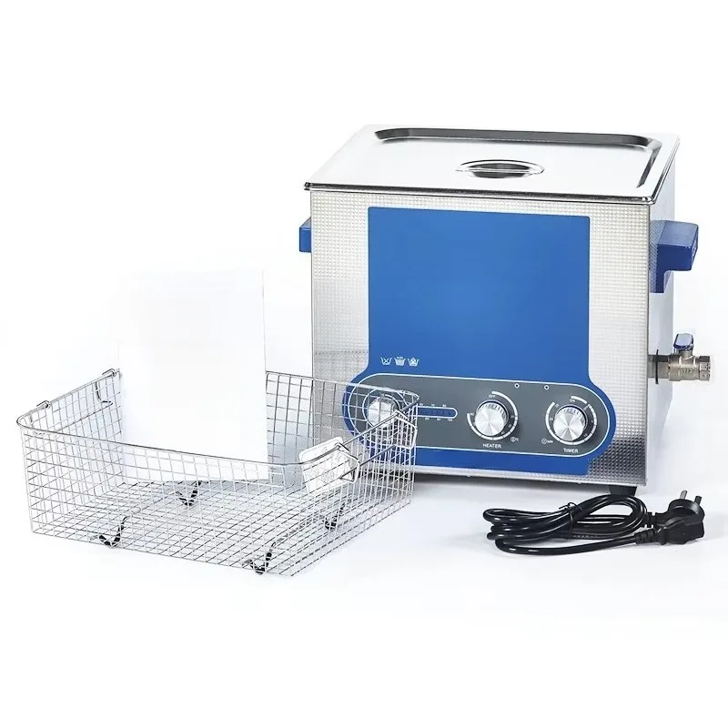 Durable Stainless Steel Ultrasonic Cleaning Device with Digital Control Timer for Industrial Parts Commercial Cleaning Solutions