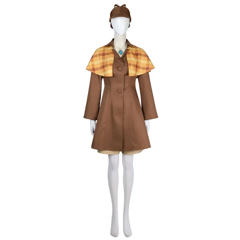 

CyHalloween Princess Peach Cosplay Costume Cowboy Detective Ninja Kungfu Pastry Chef Fencer Role-playing Game Carnival Dressing