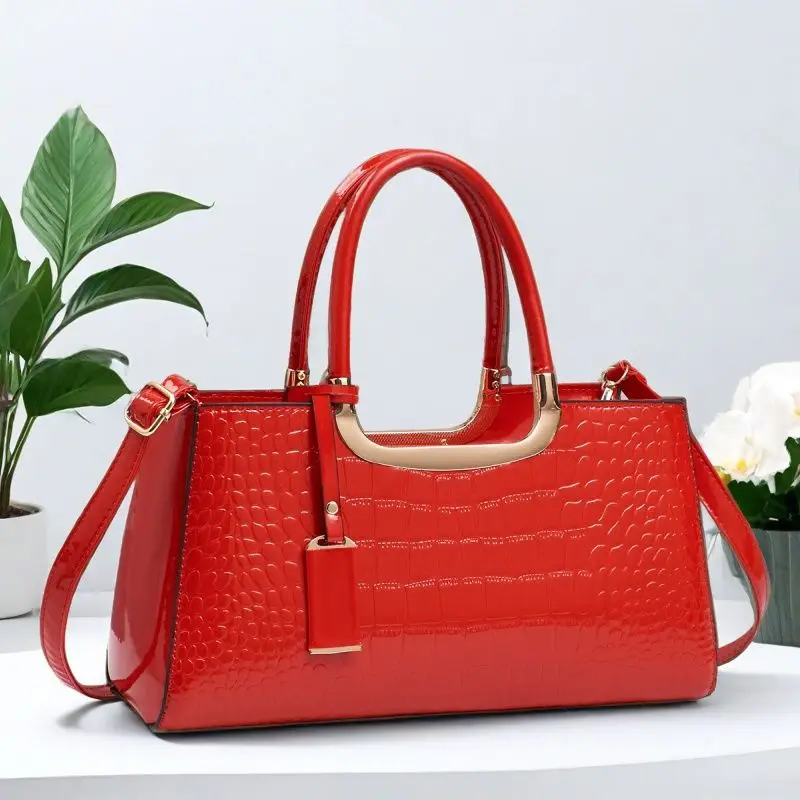 

Новая мода с узором аллигатора, женские сумки, европейский дизайн, сумки на плечо из искусственной кожи, женская брендовая роскошная сумка через плечо для девочек