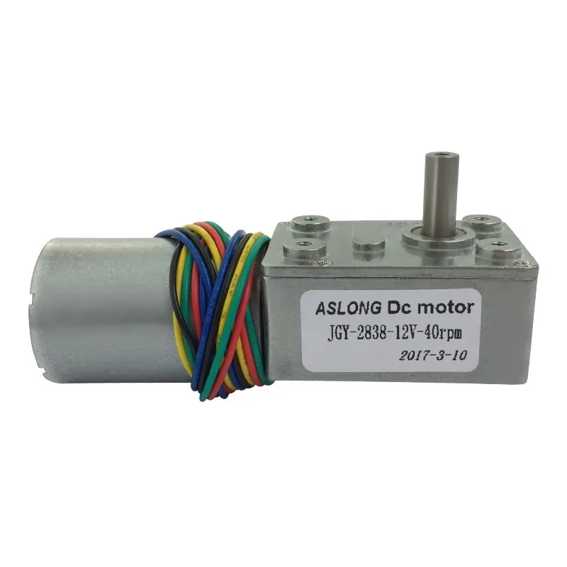 JGY-2838 DC Turbine Brushless Reducer Motor Micro Mini Brushless Motor 12V 24V 2RPM-160RPM