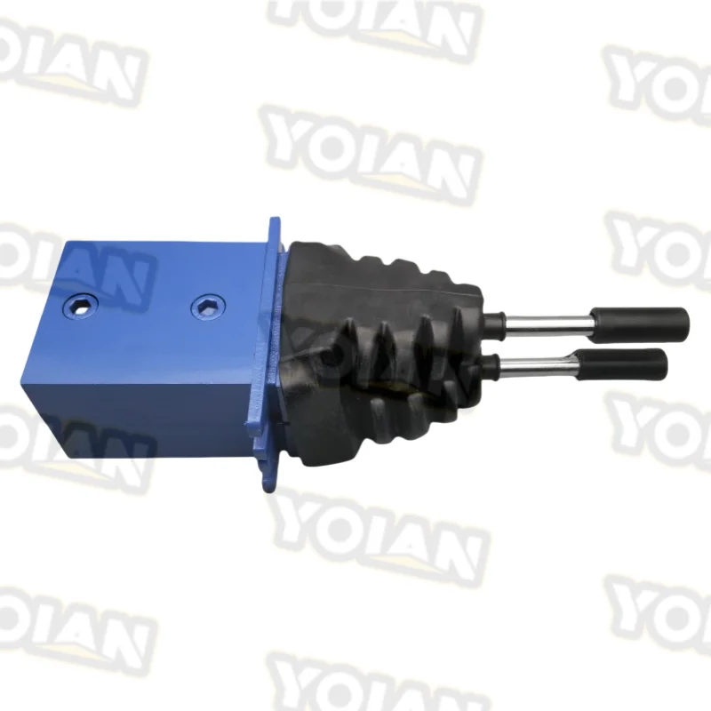 Construction Machinery Spare Parts Double Dozer Blade Excavator Remote Control Joystick Hydraulic Pilot Handle Valve Controller