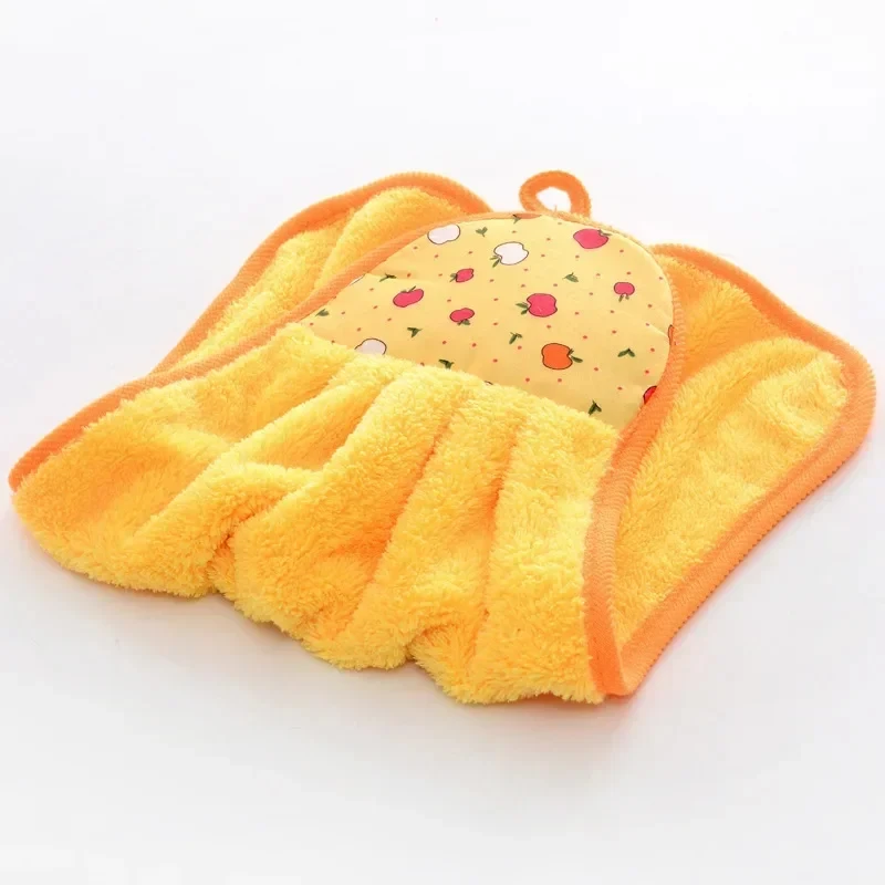 4pcs Soft and Absorbent Hand Towel for Quick Drying Hanging and Multifunctional Cleaning