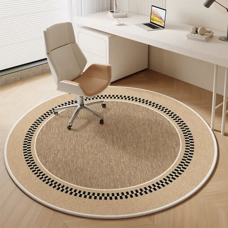 Round  Floor Carpet Interior Bedroom Stuff Big Size Carpet Modern Home Decoration Relaxing Tapete De Quarto Home Furniture