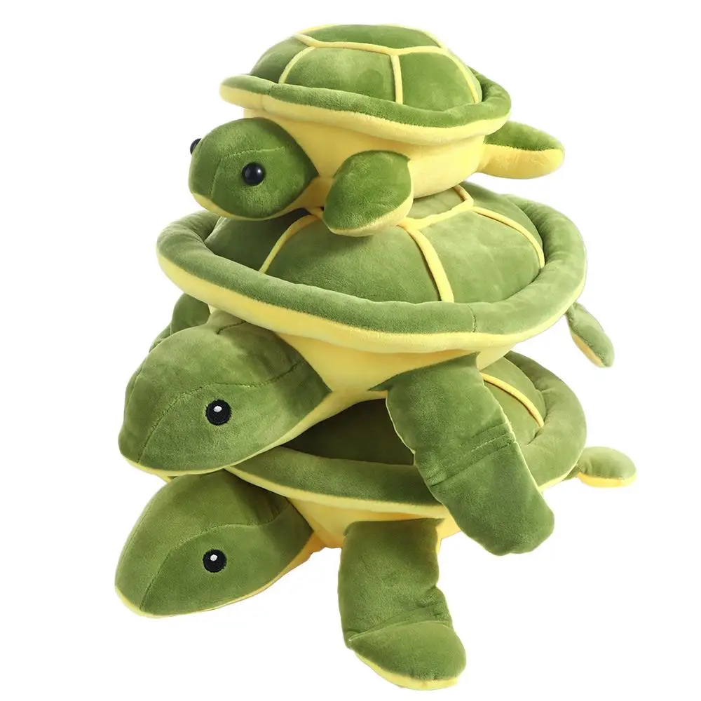 Home Decor Parent-child Doll Appease Doll Tortoise Stuffed Toy Tortoise Plush Toy Animals Plush Toy Animal Sea Turtle Pillow