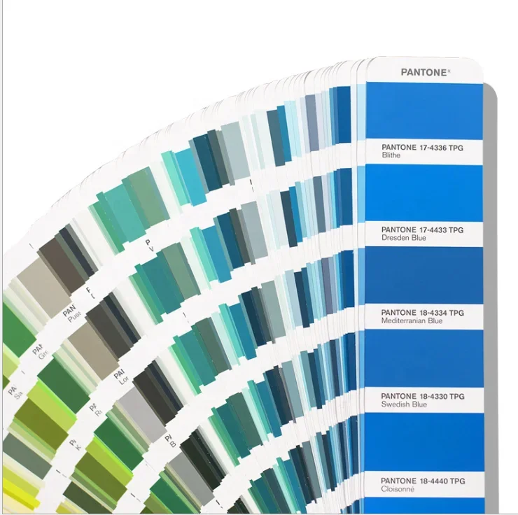 New Pantone Color Card International Standard TPG Color Card TPX Garment Textile