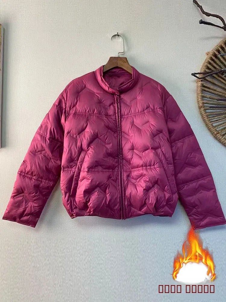 

Утепленная флисовая куртка-пуховик для женщин, новая модная зимняя модель с длинными рукавами, корейский стиль, свободный крой, для повседневной носки, цветная