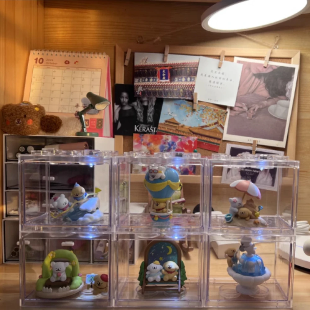 

Genuine Original Line Small Dog Maltese's Travel Diary Blind Box Dolls Cute Dolls Handmade Gifts Ornaments Tabletop Ornament