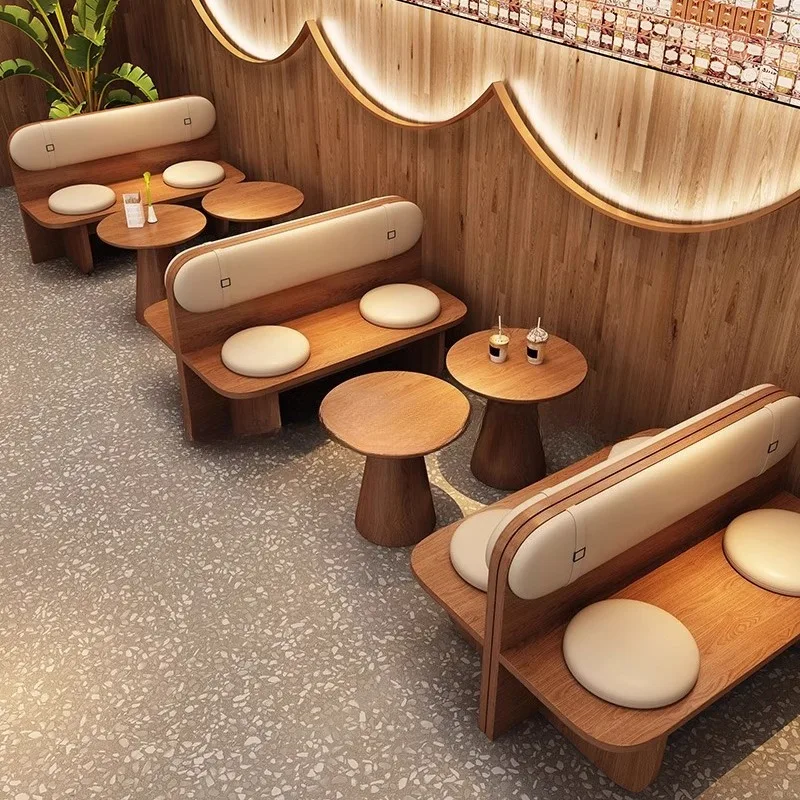 

Cafe, milk tea shop, cold drink dessert snack bar tables and chairs, wabi-sabi wind bed and breakfast book bar, negotiation area