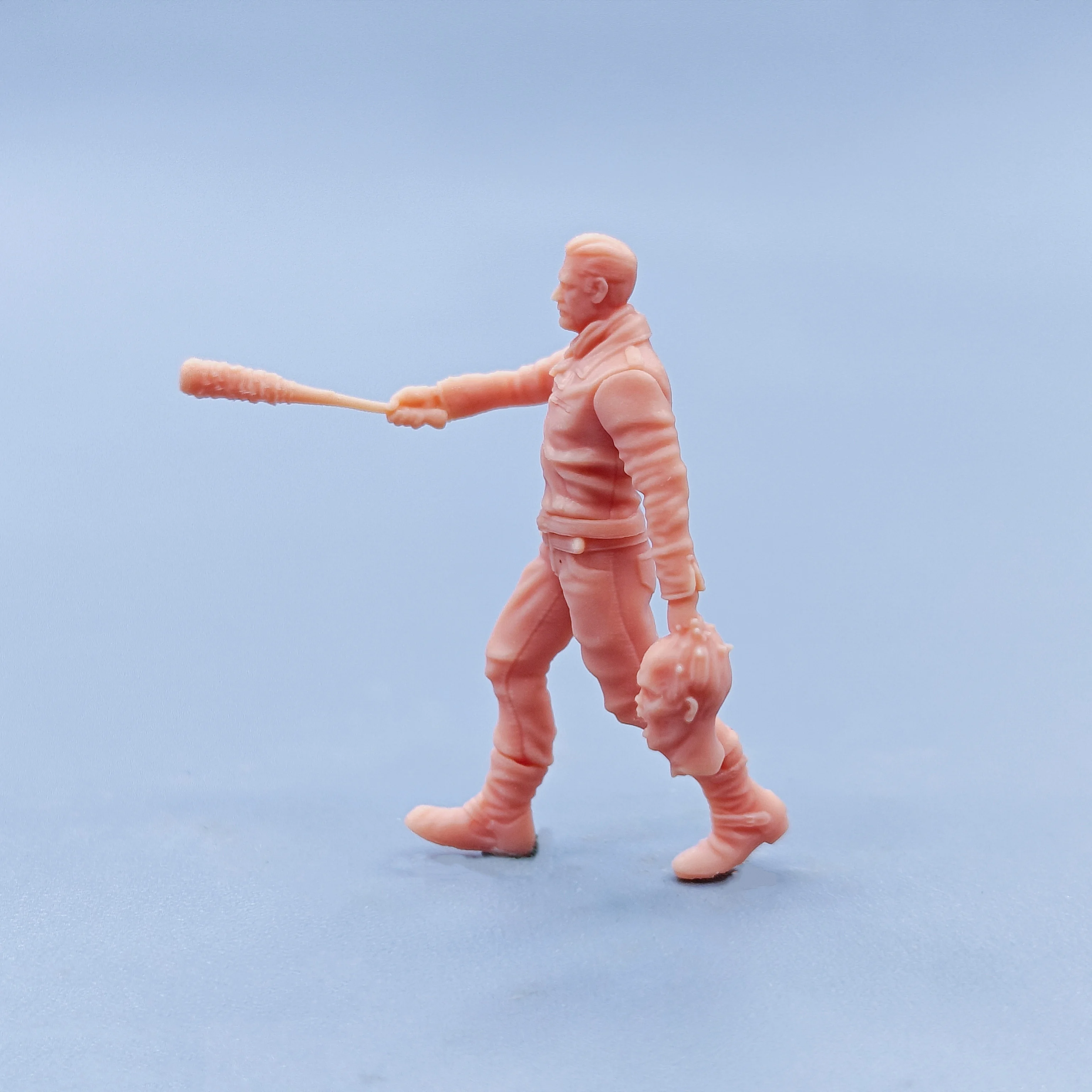 Figurines échelle 1/64 1/43, modèle en résine Walking Dead Nigen, Miniatures non colorées, Diorama peint à la main D416