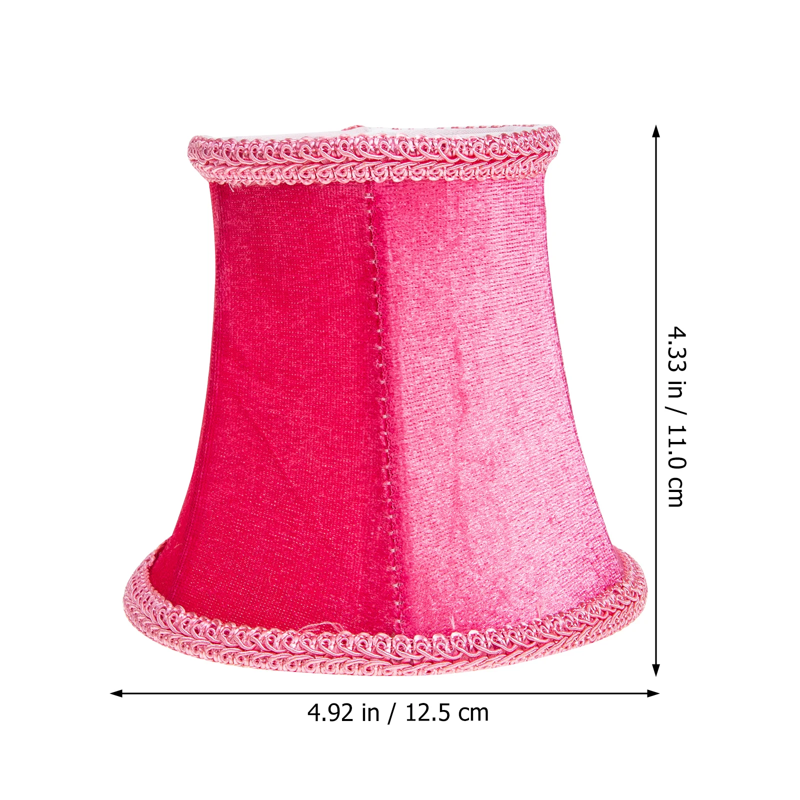 

Ceiling Lampshade Ch Shade Cloth Material Pink Decorative Light Cover Protective Dustproof Bedroom Living Room Lampshade