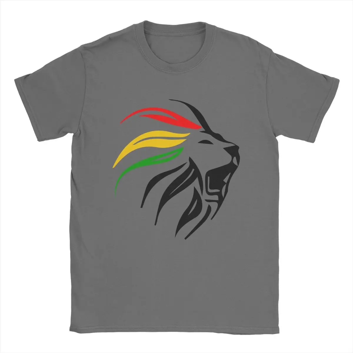 Cool Rasta Lion Of Judah Art Dreadlock Rastafari T Shirt Men 100% Cotton T-Shirts O Neck Tee Shirt Short Sleeve Clothing Unique