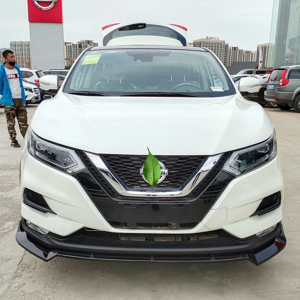 For Nissan Qashqai 2017 18 19 20 Car Front Bumper Splitter Lip Chin Spoiler Body Kit Diffuser Protector Exterior Accessories