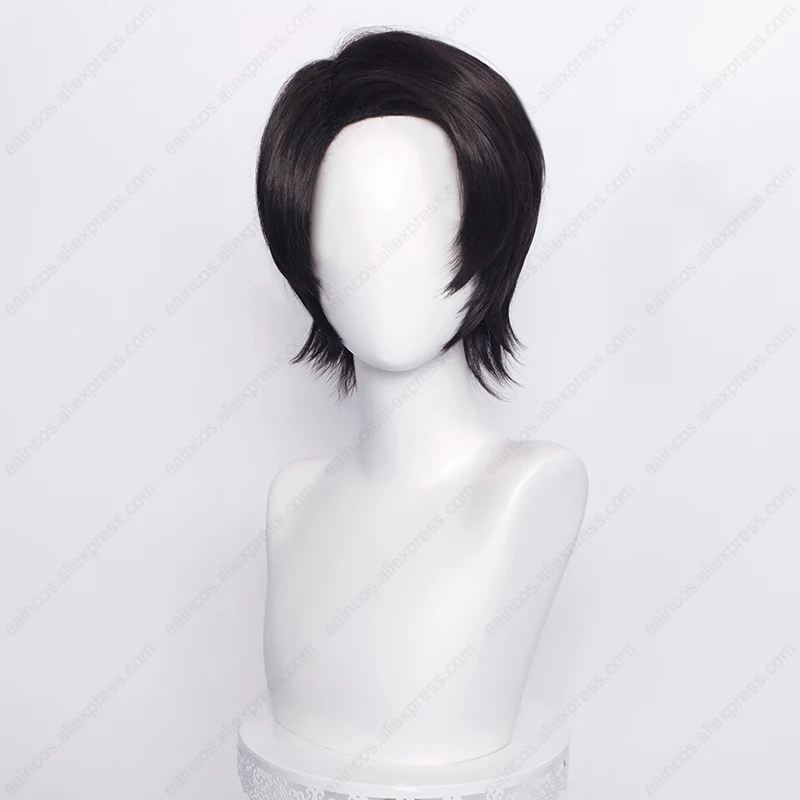 Anime Yuta Okkotsu Cosplay Wig 30cm Black Brown Short Hair Heat Resistant Synthetic Wigs