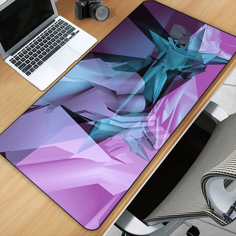 Geometric Solid Abstract Art HD Pattern Mouse Pad accessorio per giocatori Hot Large Desk Pads Computer Lock Edge Keyboard tappetino antiscivolo