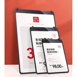 Shelf Hanging Business Hours Poster Display Information Price Sign Board Case