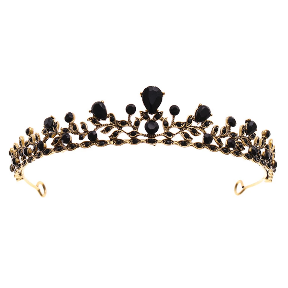 

Charming Crown Bridal Hair Accessories Attractive Headdress for Bride Vintage Baroque Tiaras Style