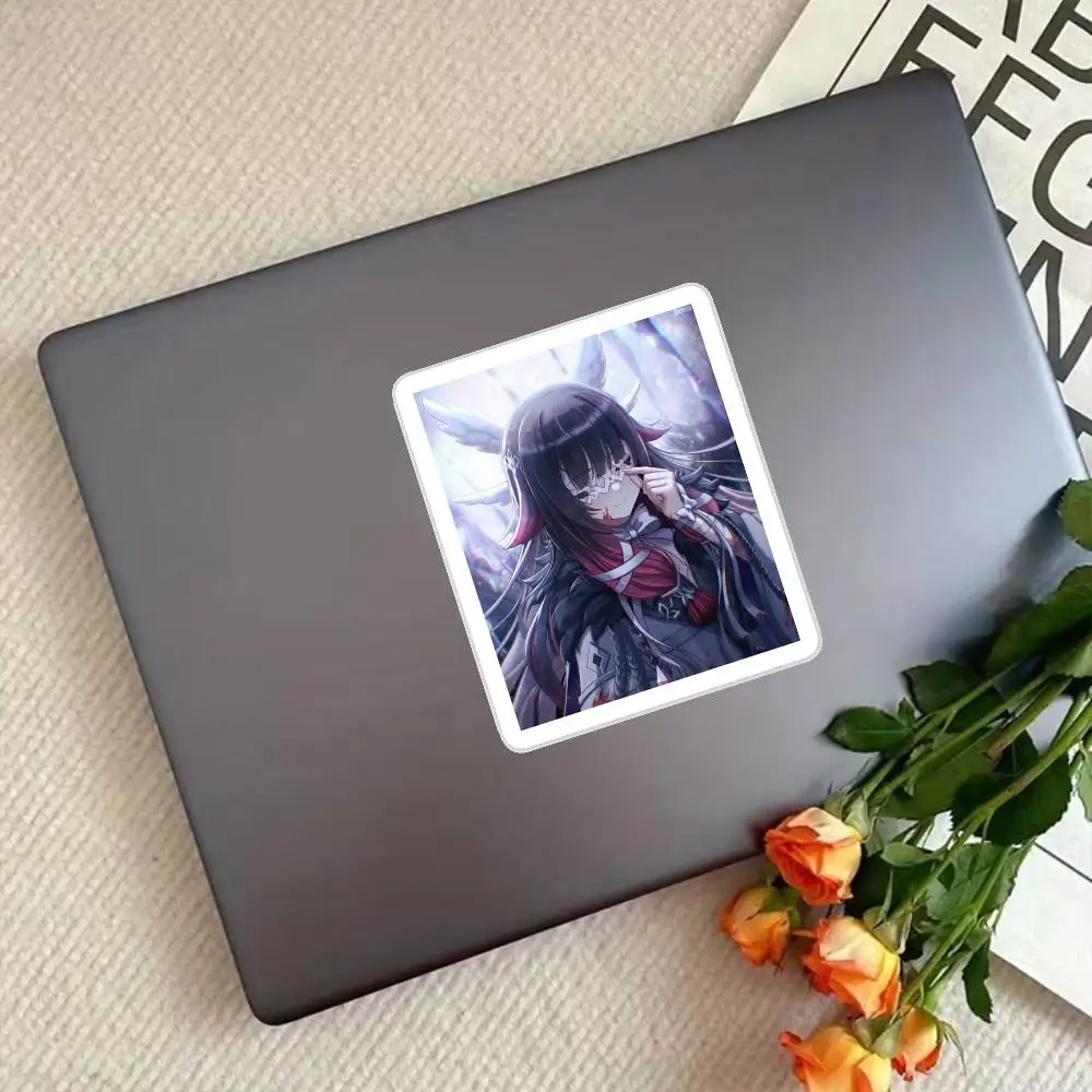 The Damselette Waterproof Stickers For Decorating Car Windows Motorcycles And Computers.